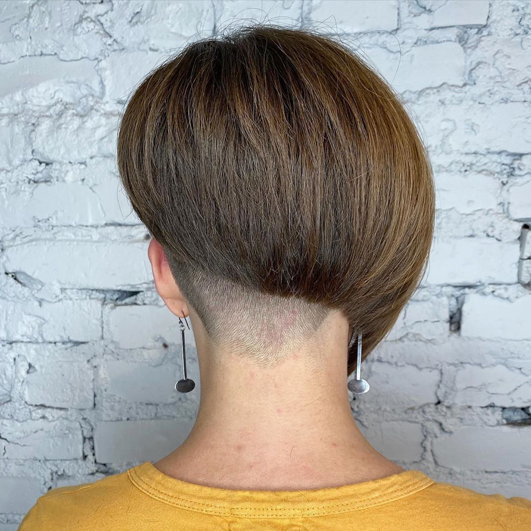 asymmetrical haircut for thick hair