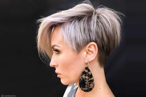 Asymmetrical pixie cut ideas