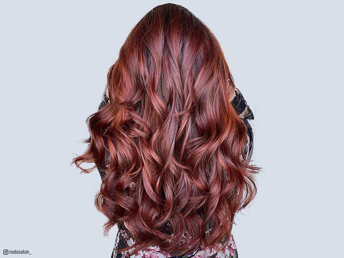 Auburn hair colors