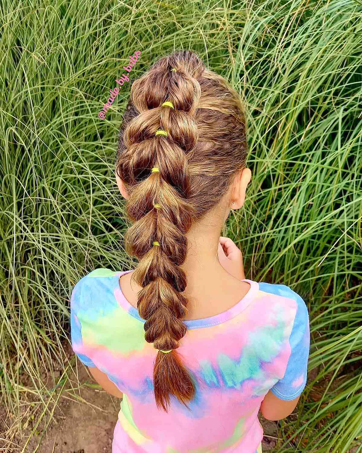 Back to School Braided Ponytail