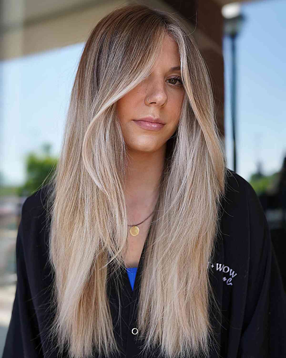 Balayage for Straight Tresses