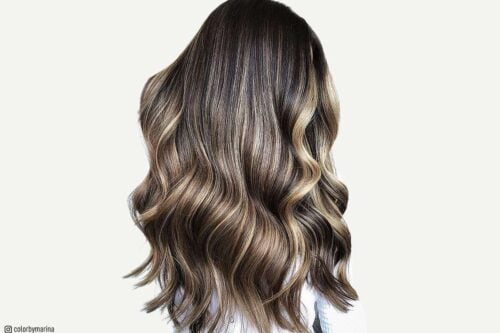 Balayage hair colors