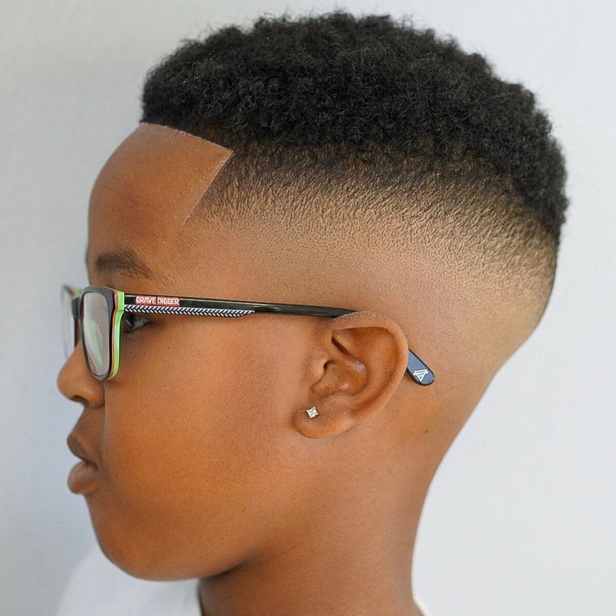 black baby boy's High Skin Fade Haircut