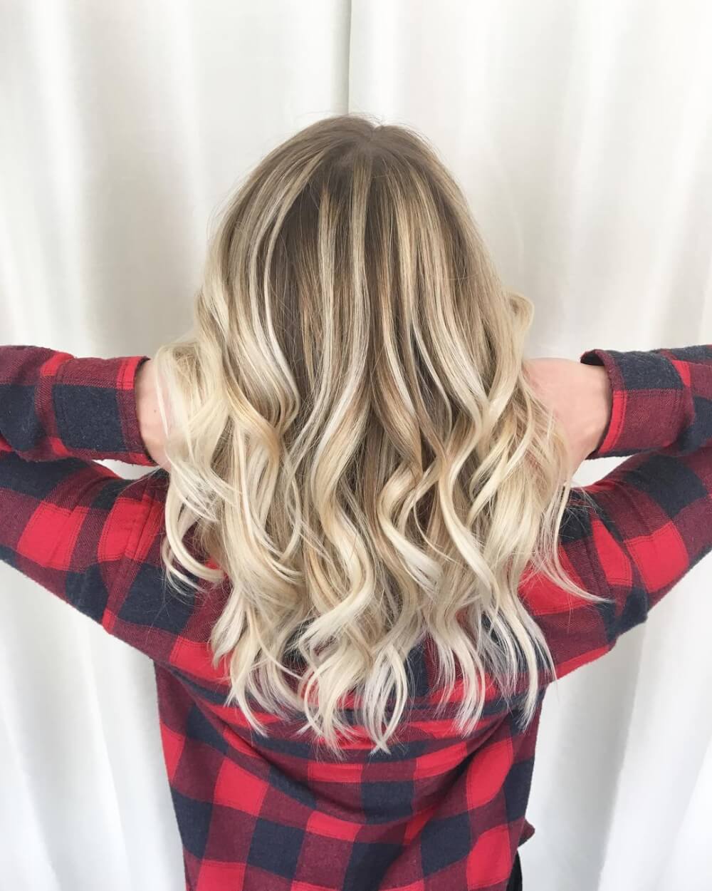 Fine Hair + Blonde Ombre hairstyle