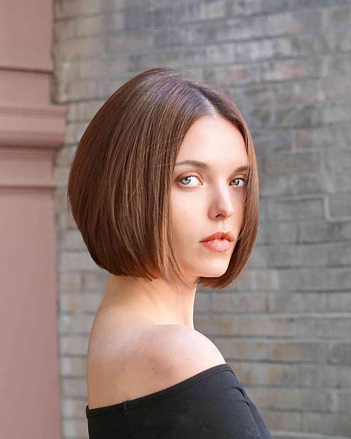 Blunt bob for teens