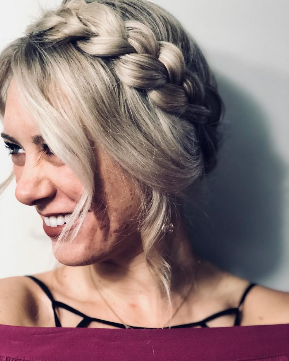 Boho Chic Updo hairstyle