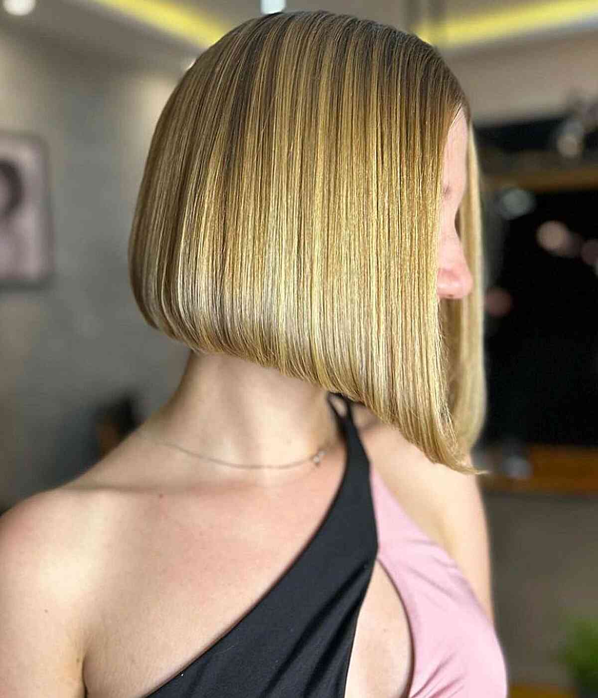 Bouncy Bob Cut in An A-Line