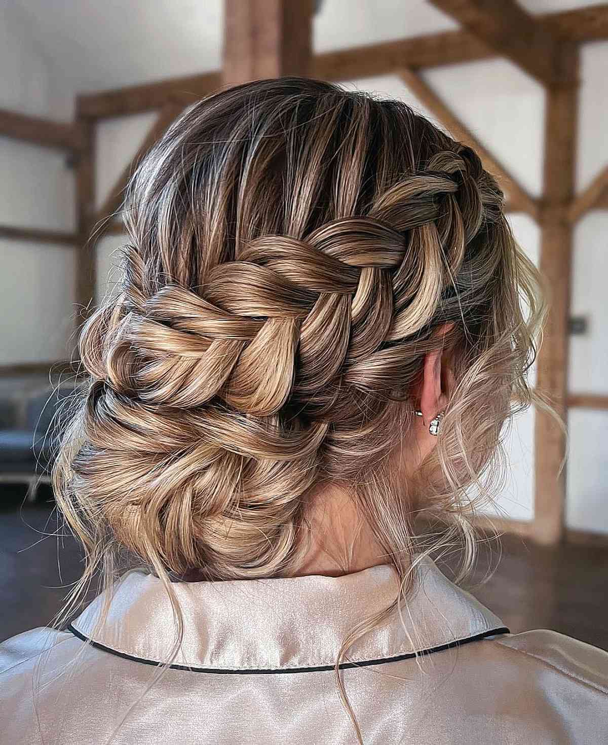 Braided Bun Easy Updo