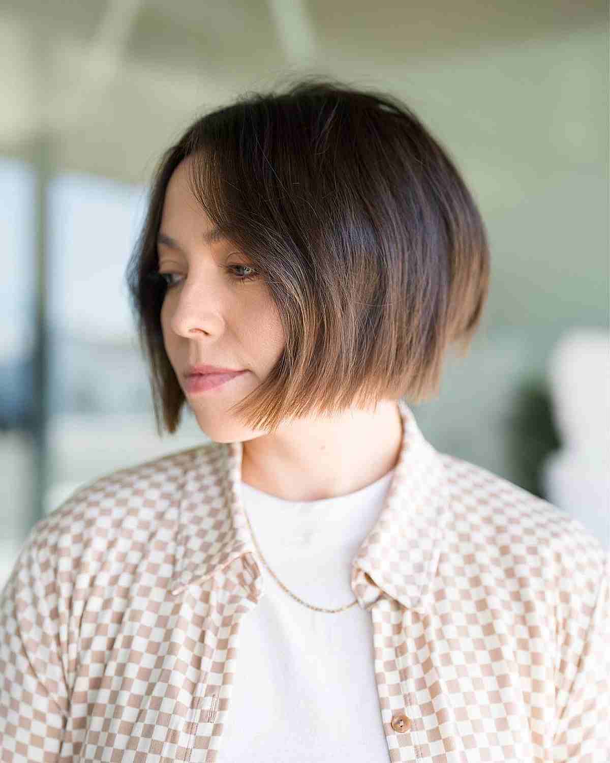 Chin-Length Cut for Fine Hair