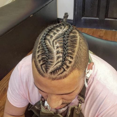 Cornrows with an Undercut