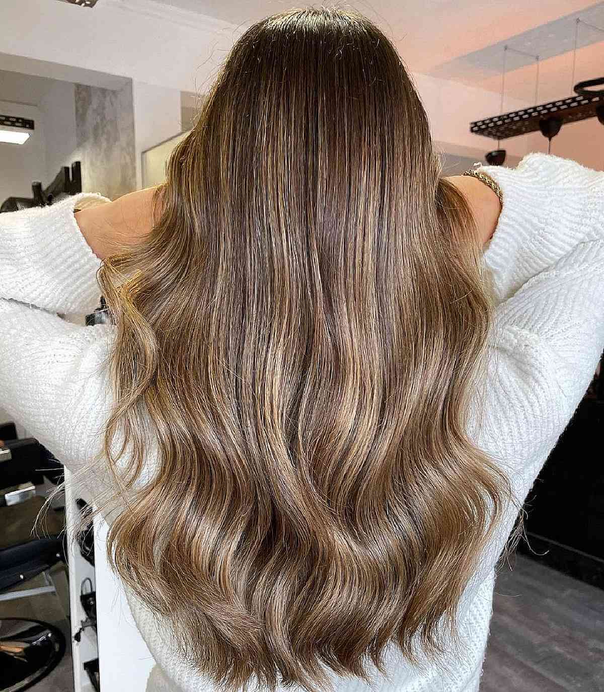 Creamy Beige Balayage