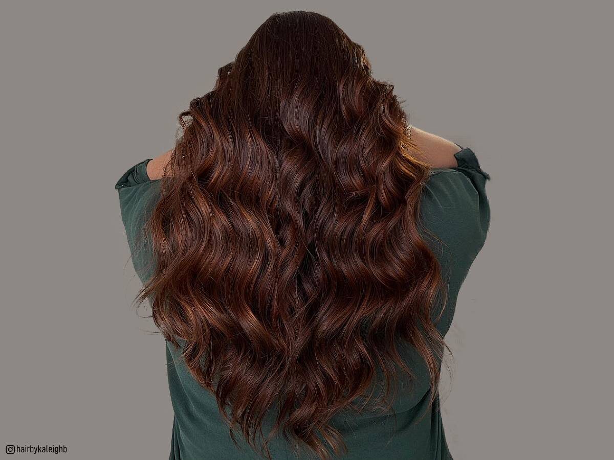 Dark auburn hair colors