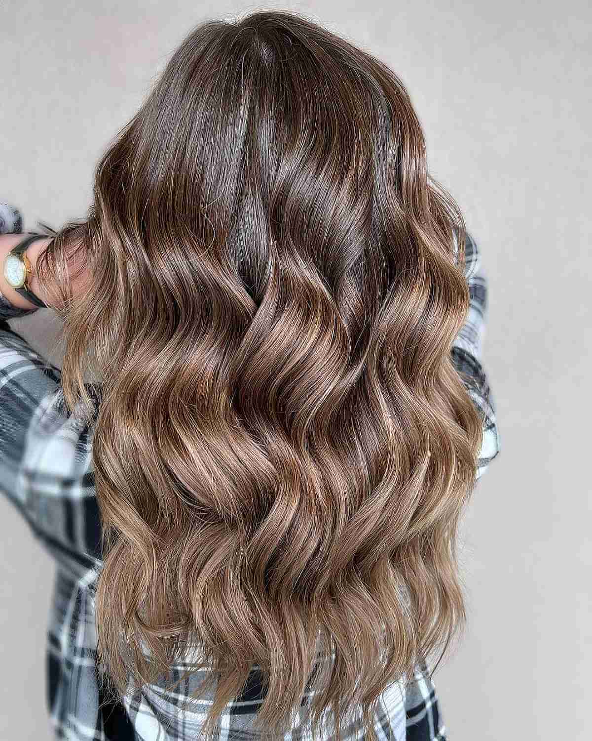 Dimensional Brown Butter Hair for Autumn