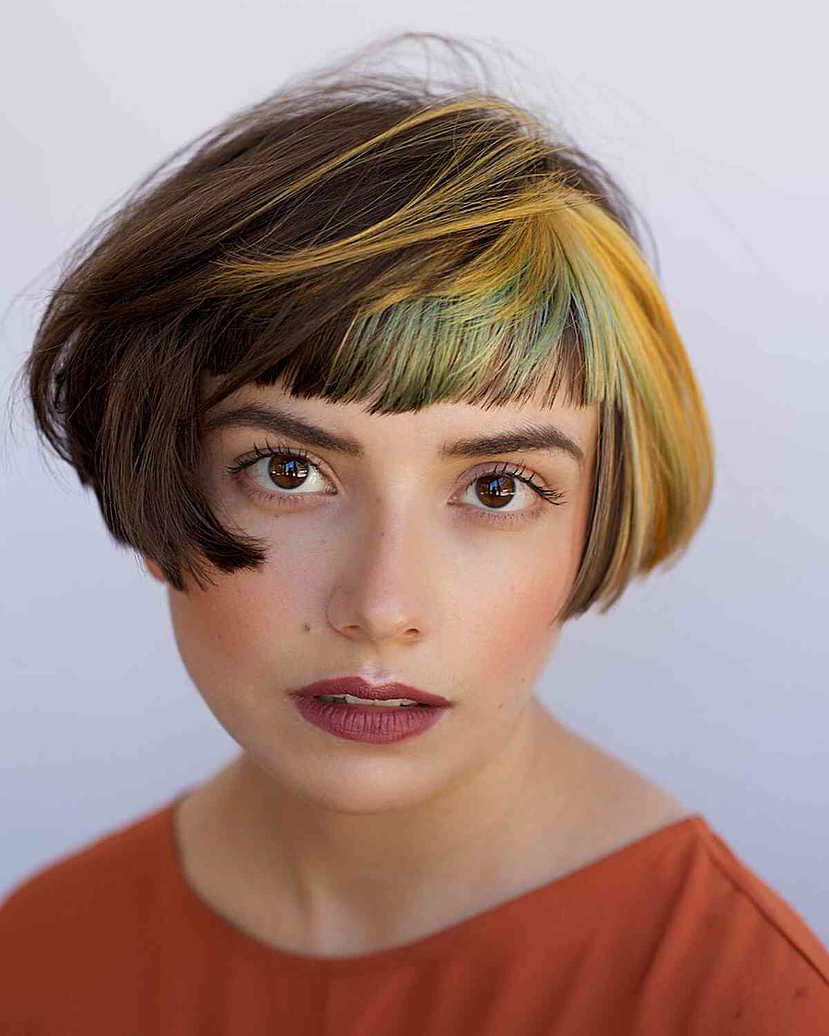 Ear-Length Cut with Short Bangs