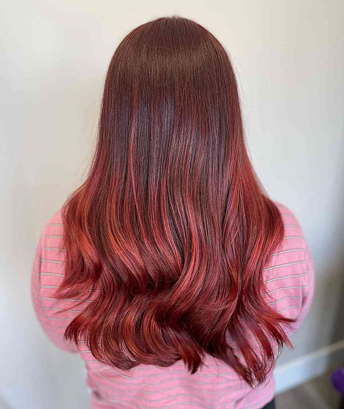 Effortless Chestnut to Red Color Melt