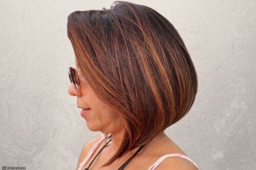 Fall hair colors for women over 40