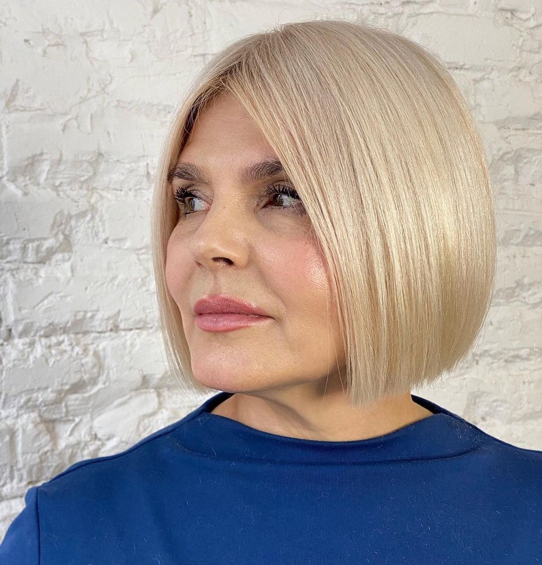 Flattering Cut for Women Over 50