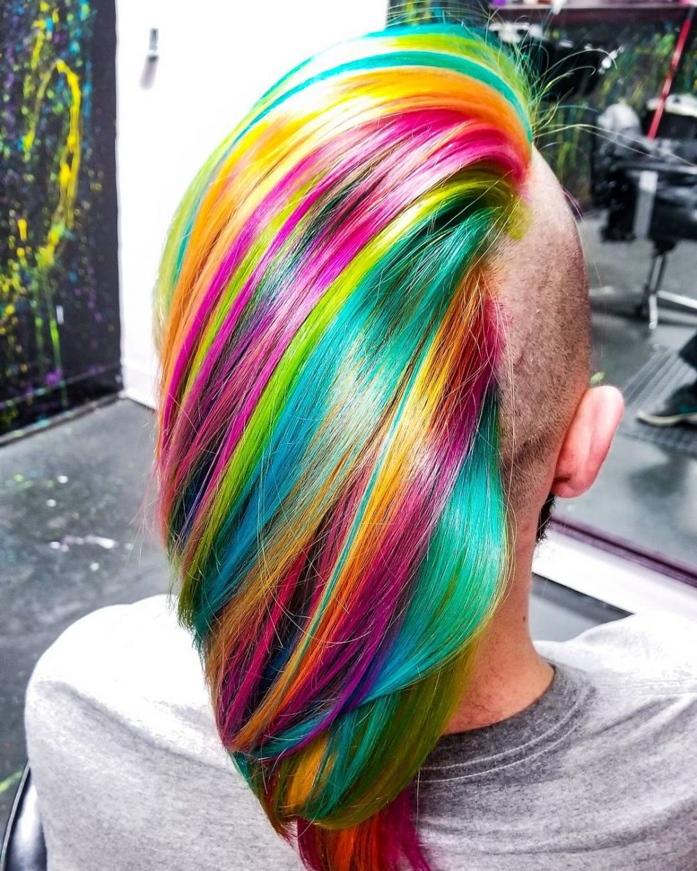 Fruit Stripe Gum hairstyle