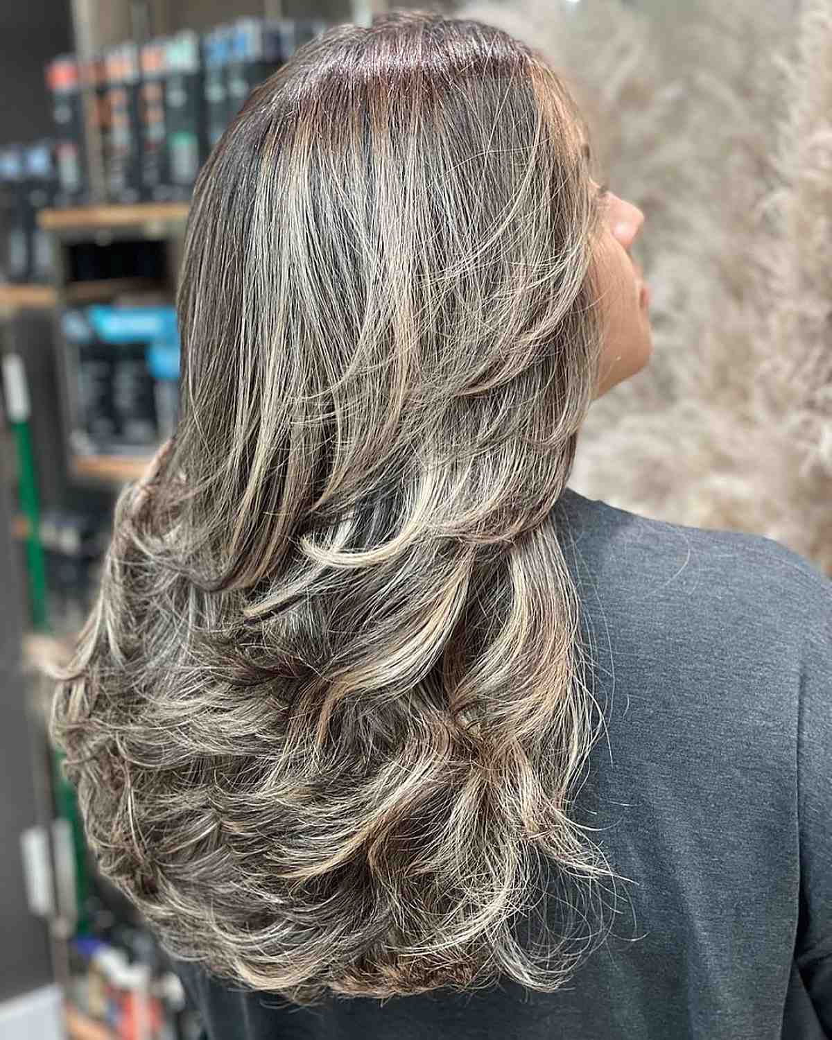 Feathering hair technique best sale