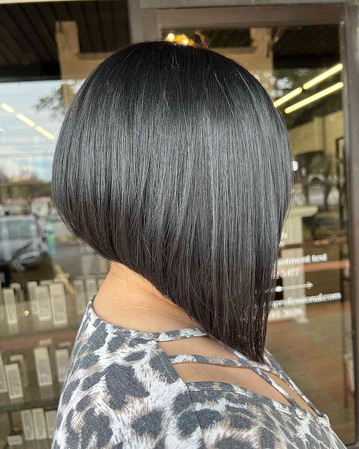 Healthy Short and Straight A-Line Bob Cut