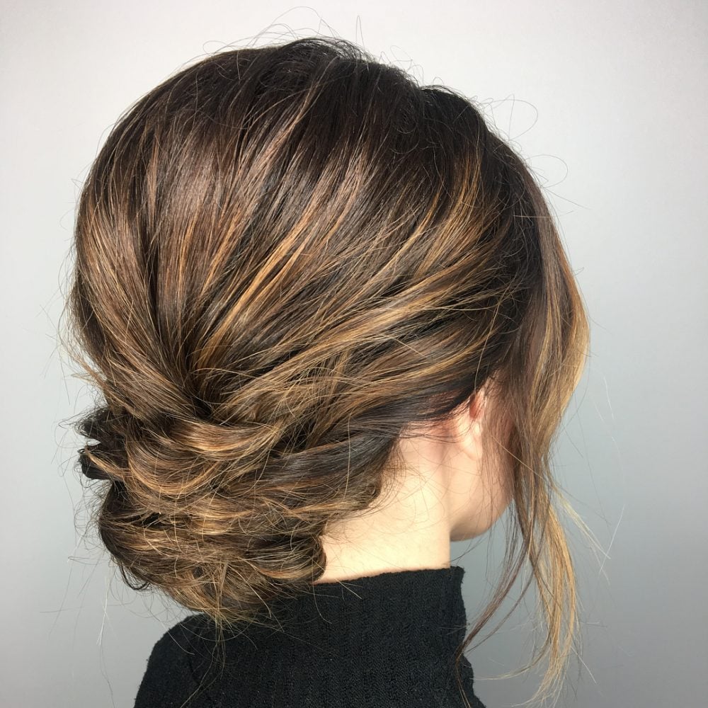 Heatless Modern Chignon hairstyle