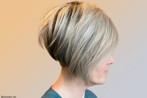 high stacked inverted bob