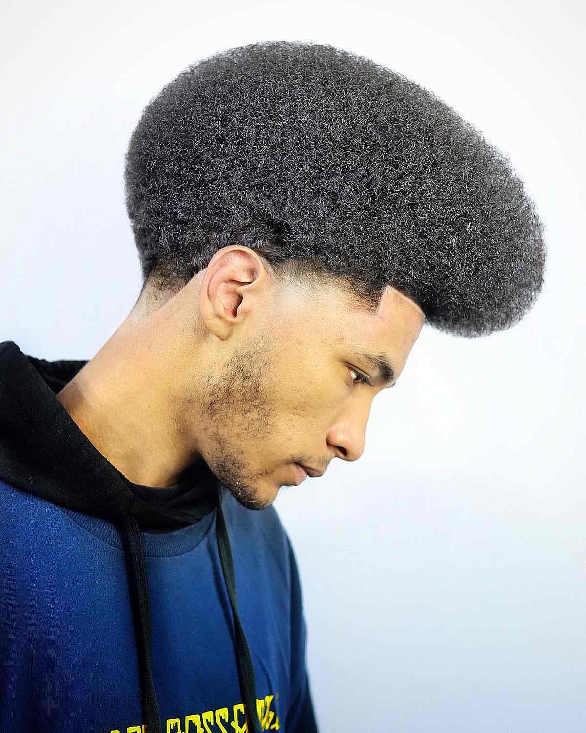 Long Big Afro for Black Men