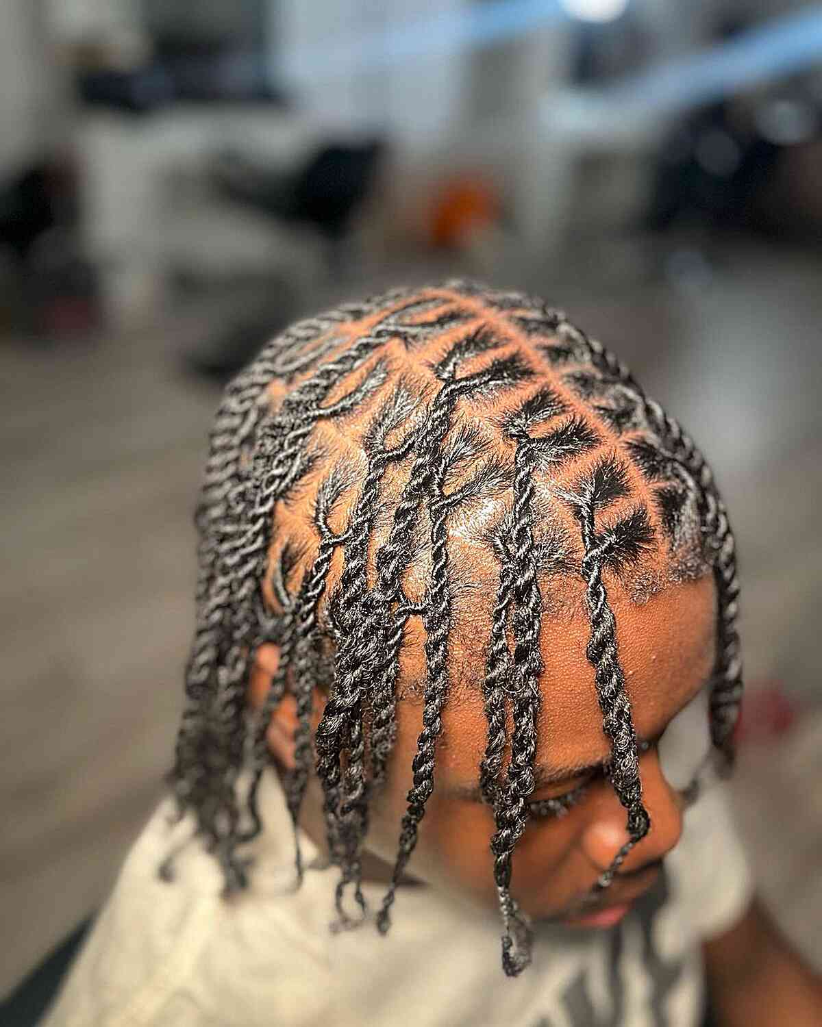 Long Individual Rope Twists