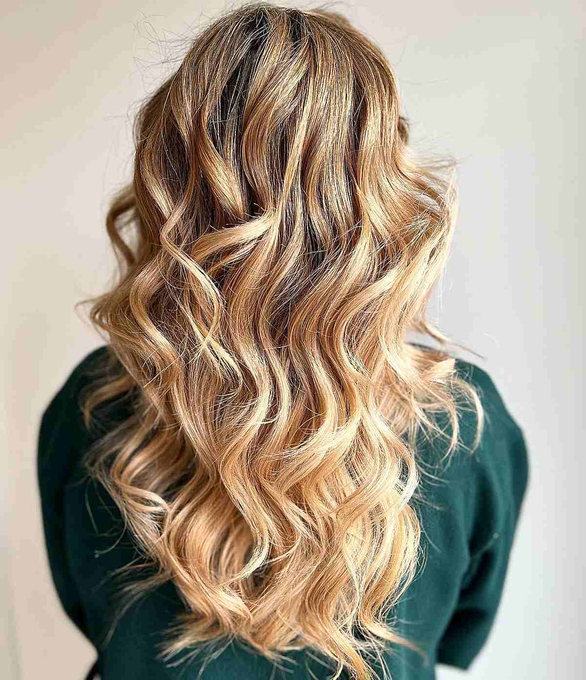 Luscious Caramel Blonde Hair