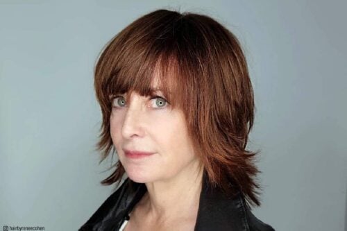 medium length hairstyles for women over 60