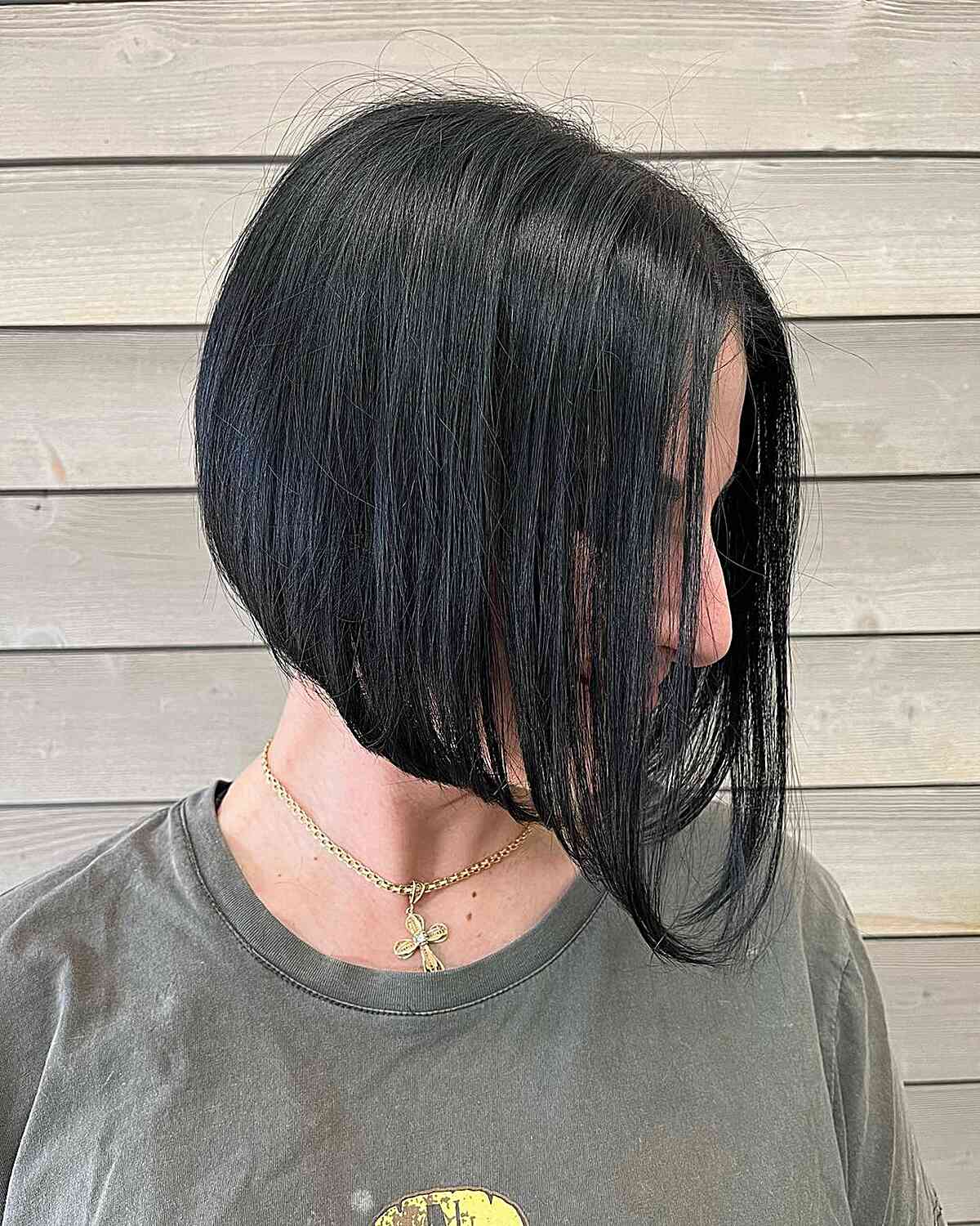 Medium Stacked Bob Haircut