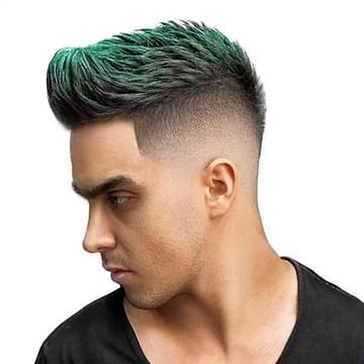 Straight-Up High Fade Undercut