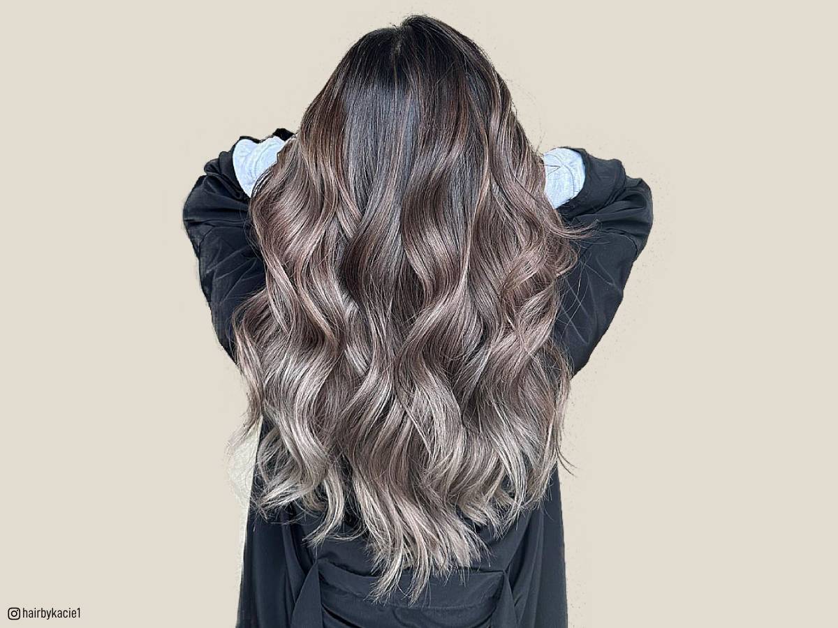 Mushroom brown balayage ideas