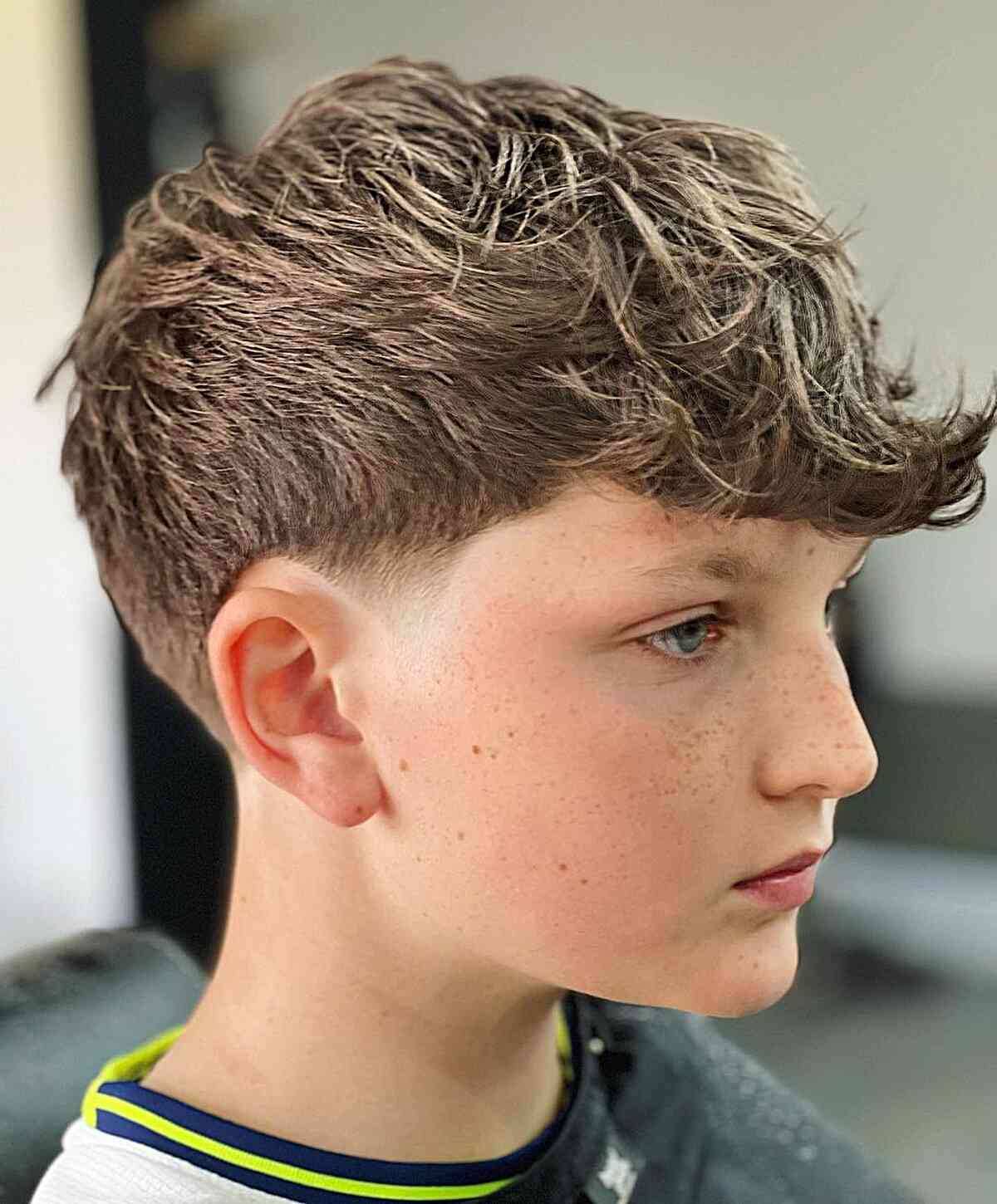 Partial Faux Hawk for Boys