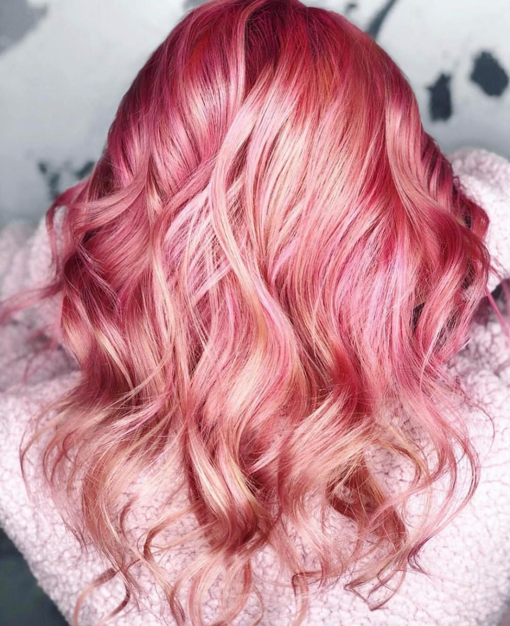 Peachy Pastel Red Hair