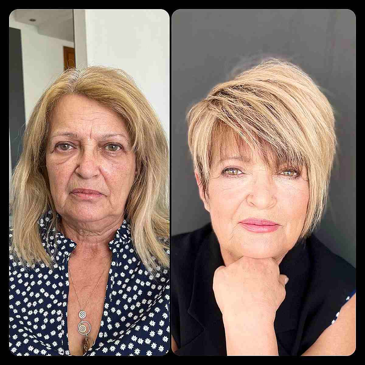 Pixie Bob Haircut for Older Women