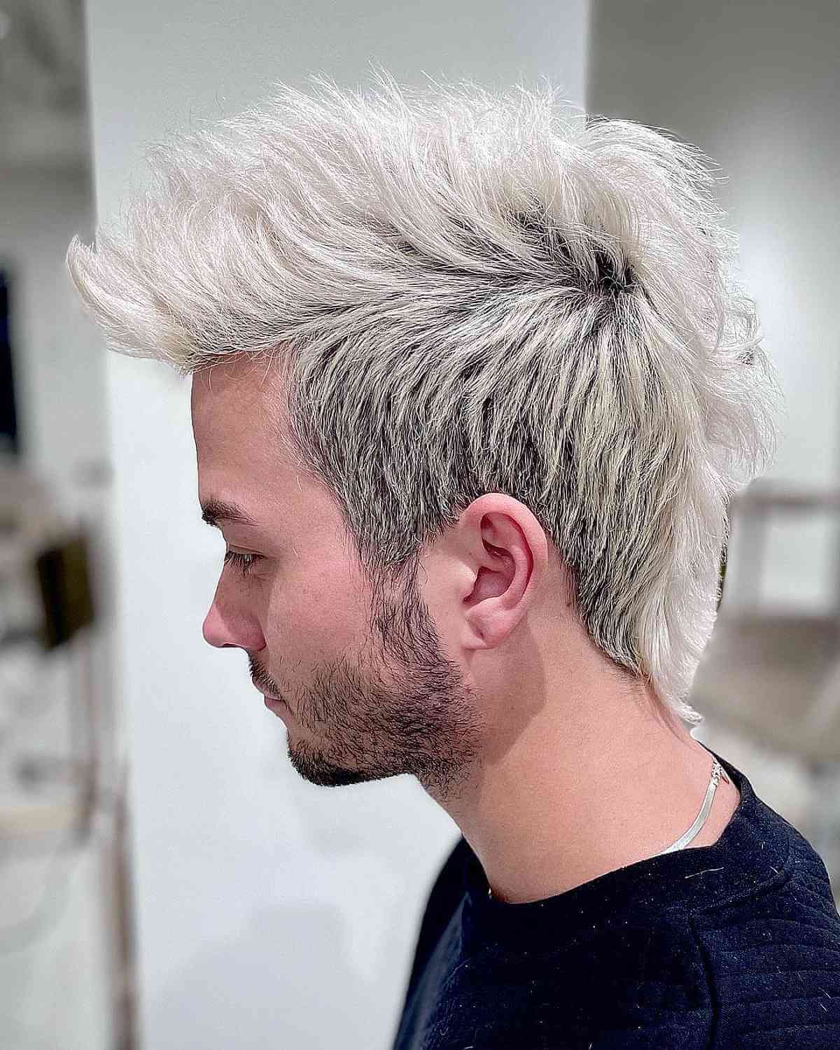 Platinum Mohawk for Men