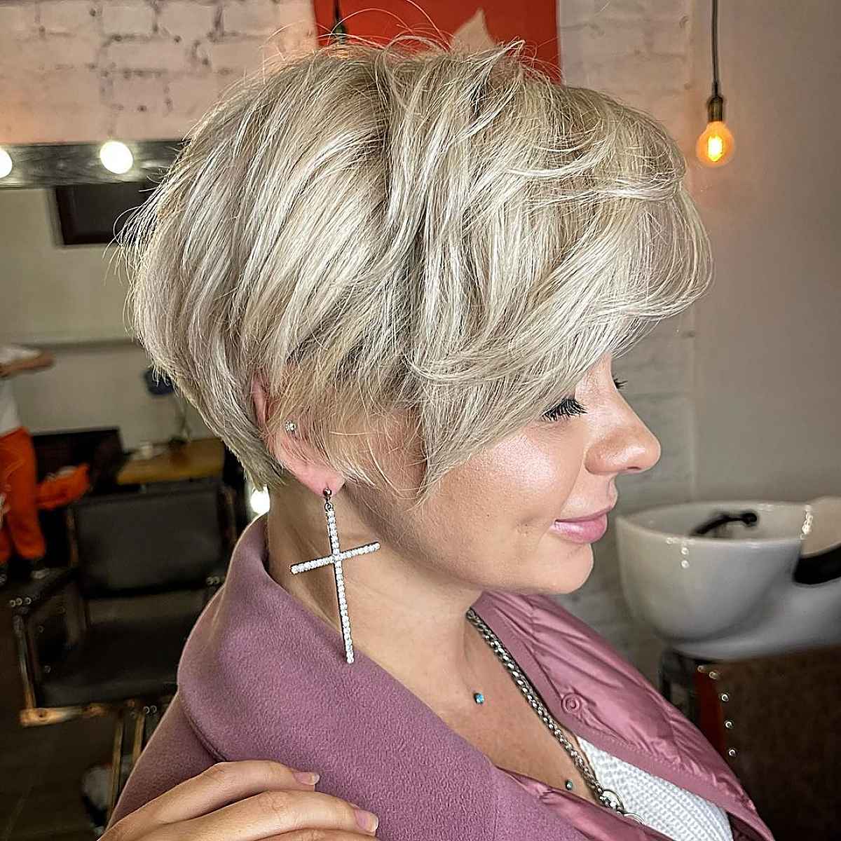 shaggy pixie bob cut