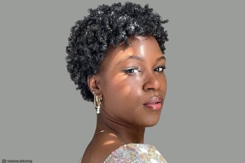 Short natural hairstyles for black women