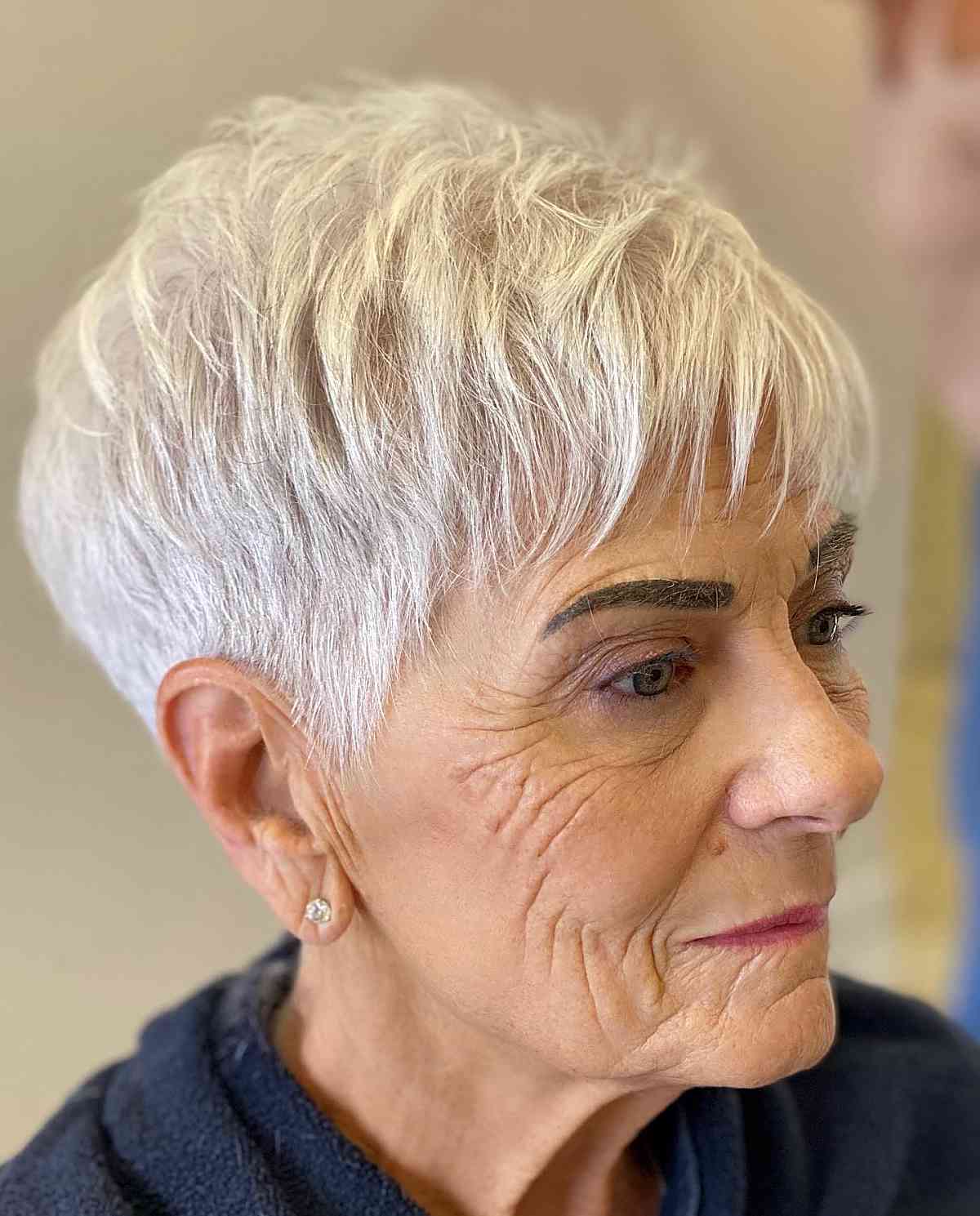 Short pixie cut for women over 70