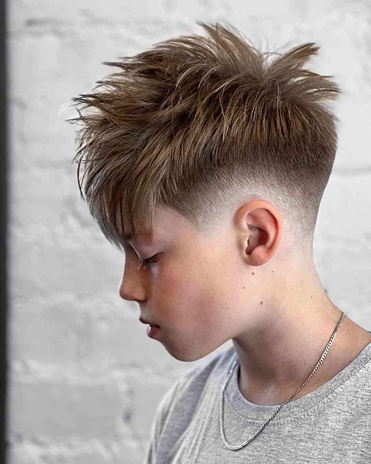 Short Textured Cut for Boys