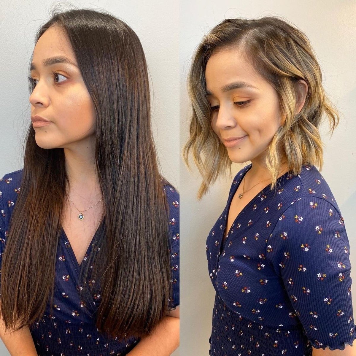 Shoulder-Length Choppy Locks