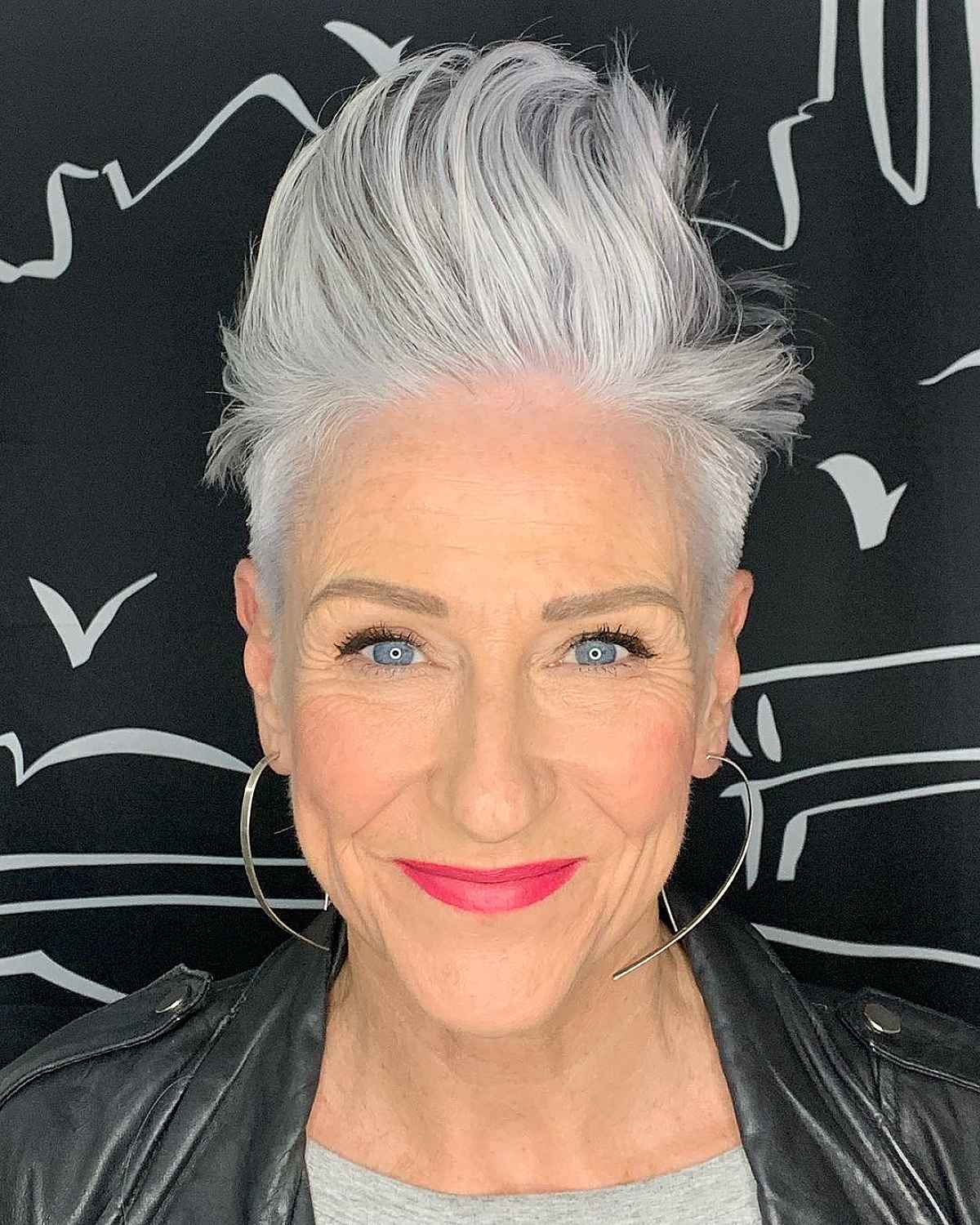 The Bold Quiff for ladies over 60