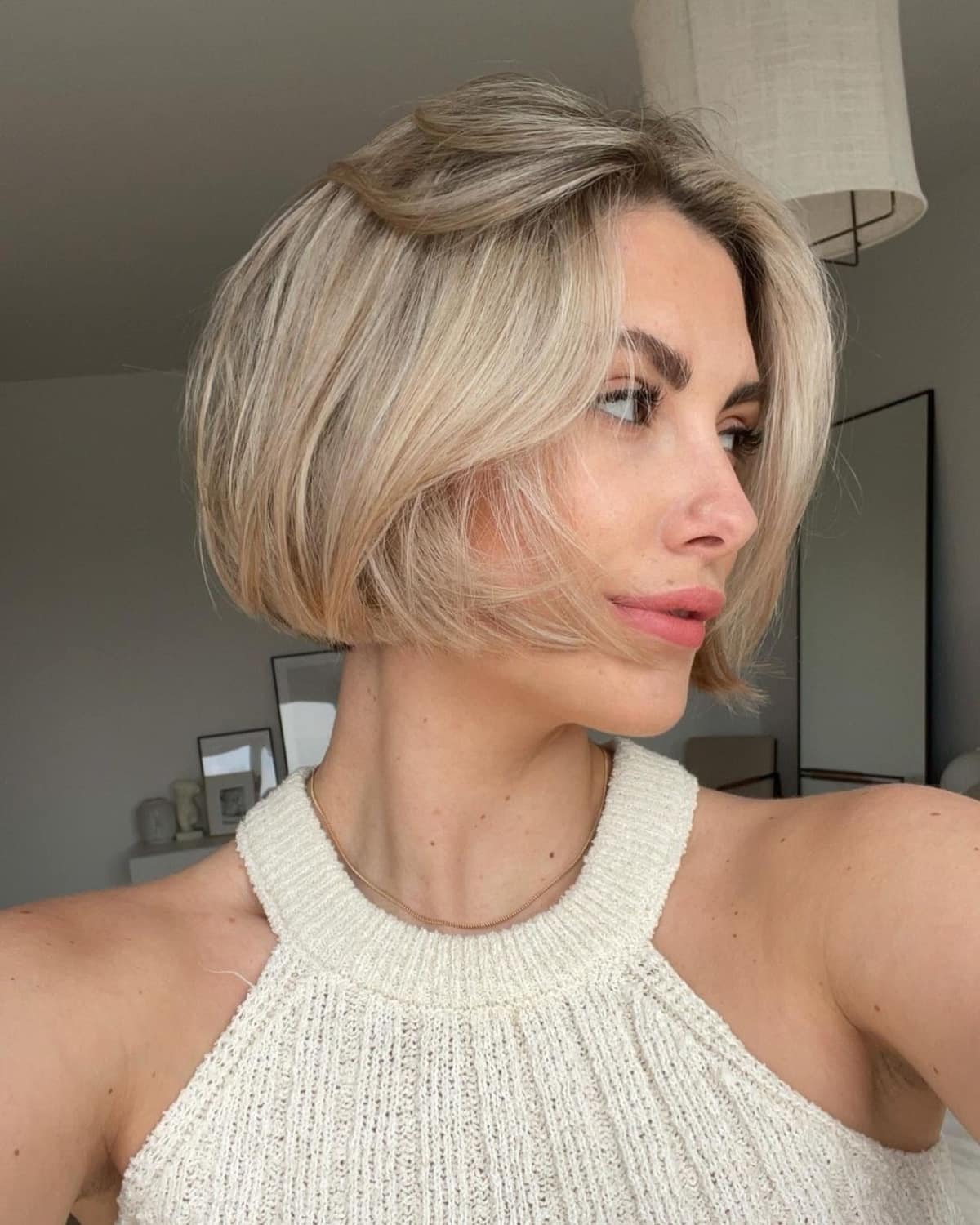 The Chin-Length French Bob