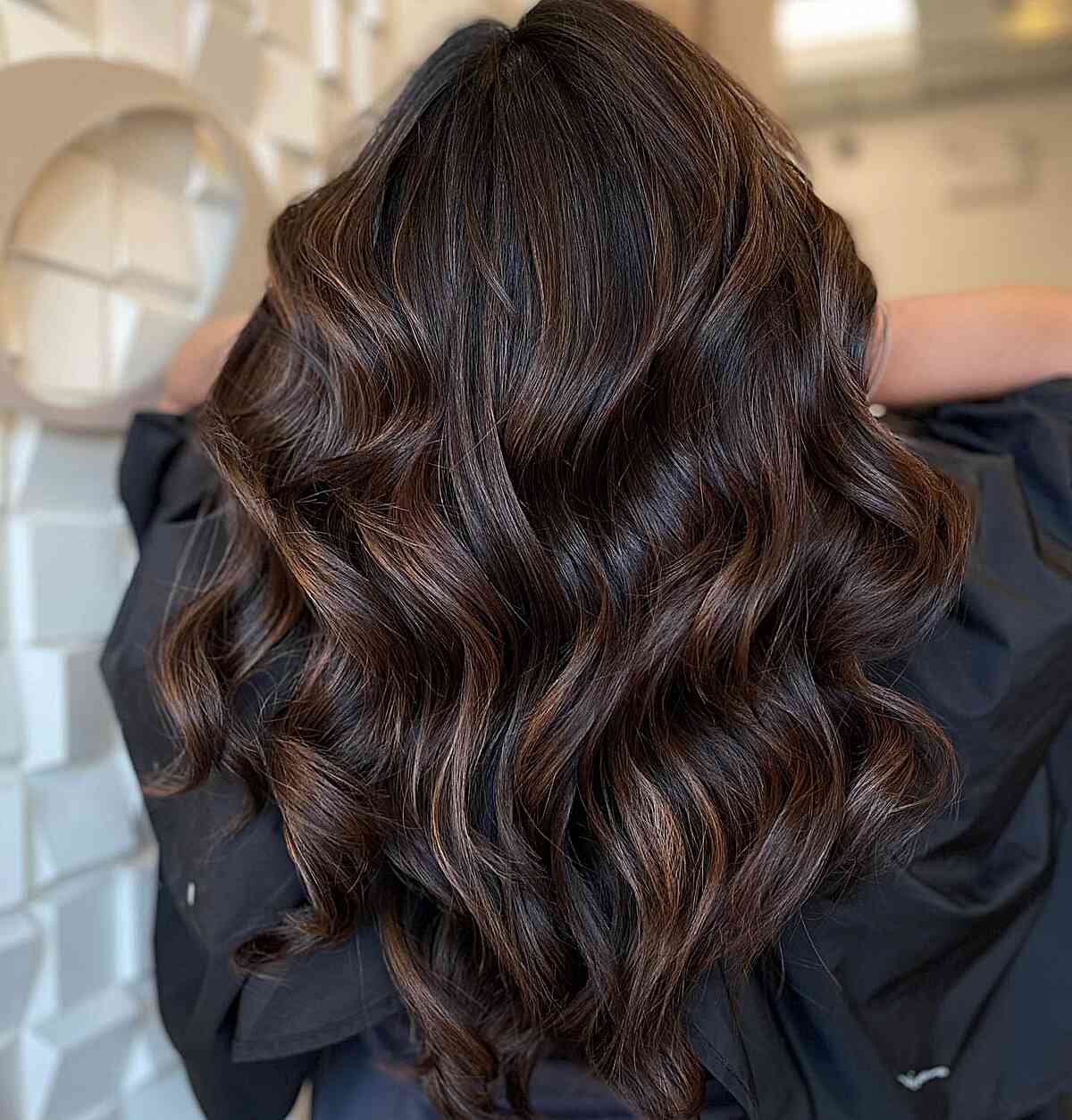 Warm Balayage for Teens