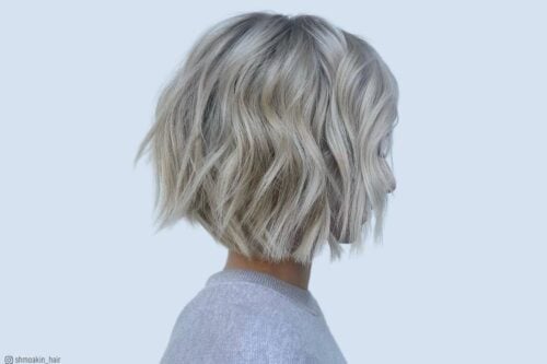 Wavy bob hairstyles